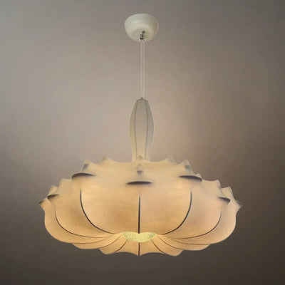 Nordic Silk Pendant Light -- White
