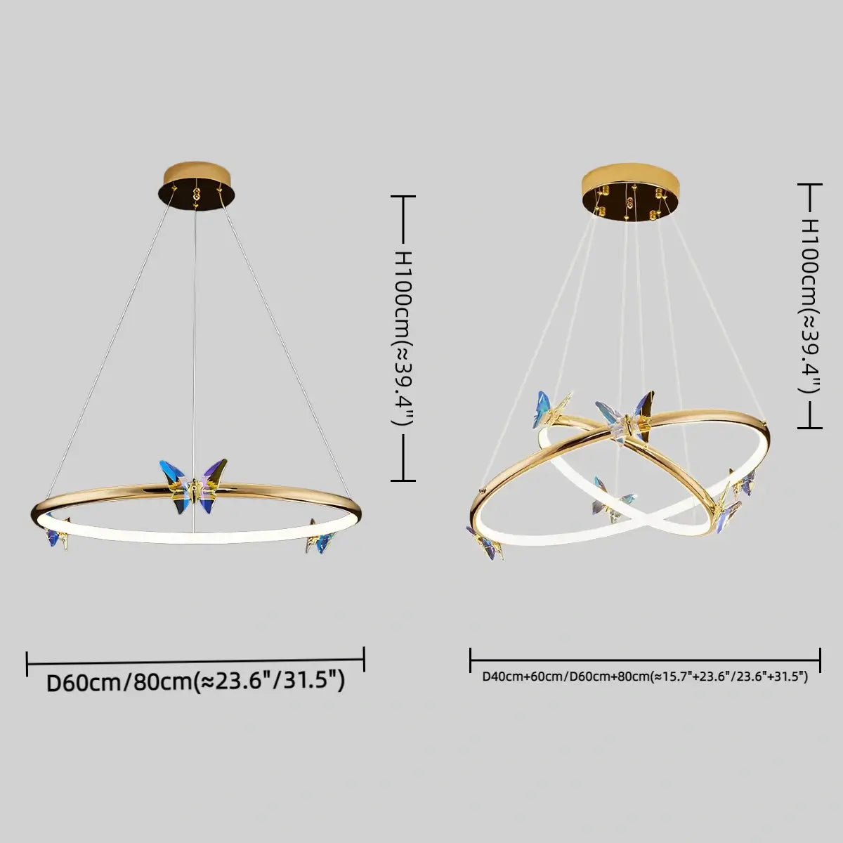 Vivara Modern Circular Chandelier