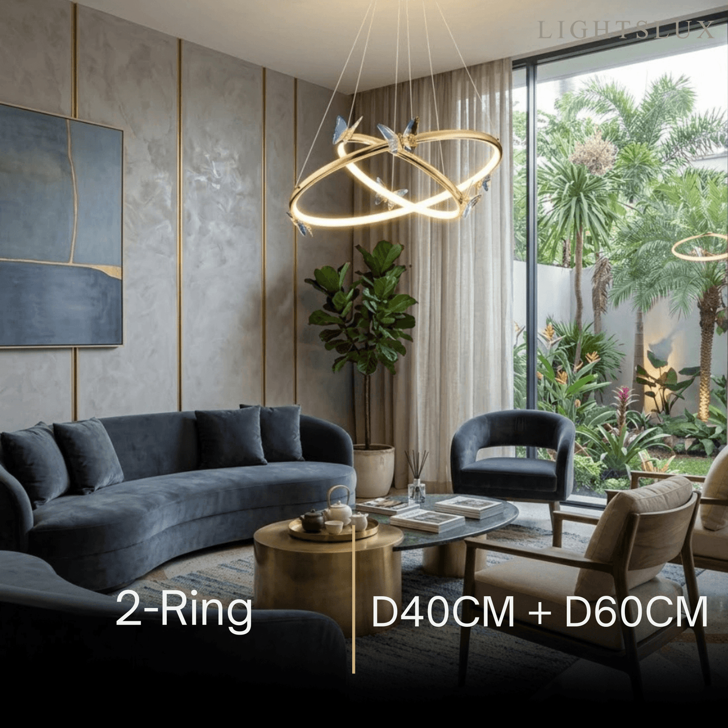 Vivara Modern Circular Chandelier