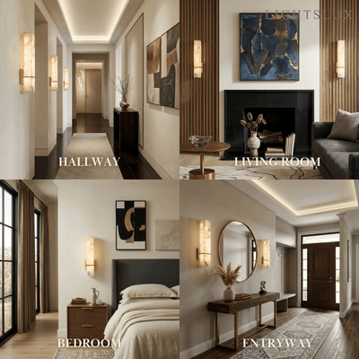 Alba Minimalist Cuboid Wall Lamp