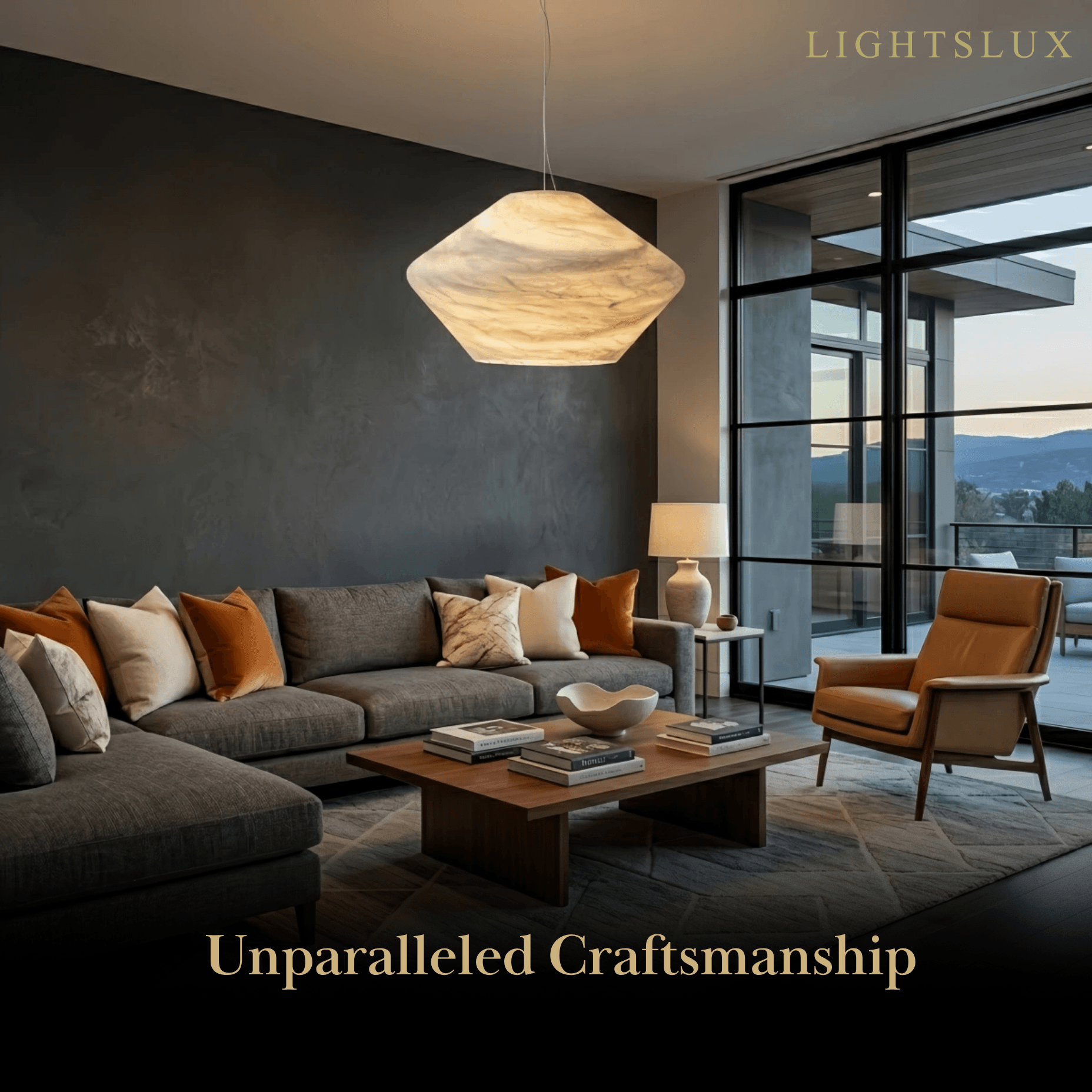Alba Modern Alabaster Pendant Light4d0
