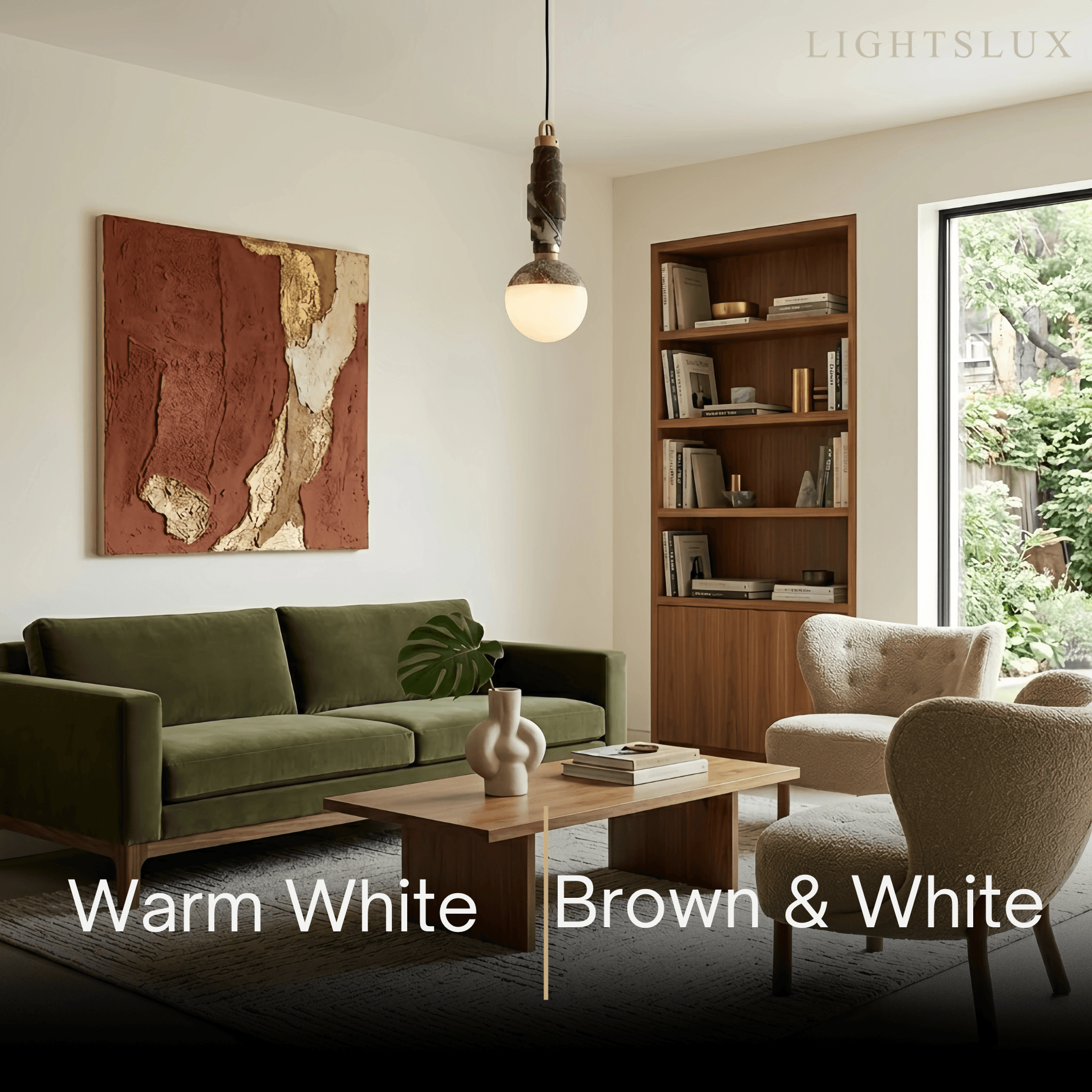 Alba Minimalist Marble Alabaster Pendant Lamp