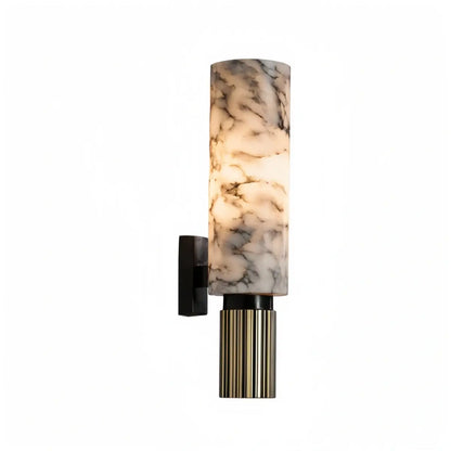 Alba Minimalist Alabaster Wall Lamp