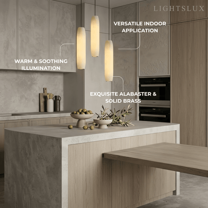 Alba Modern Cylinder Pendant Light