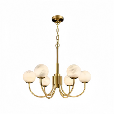 Alba Modern Minimalist Globe Chandelier