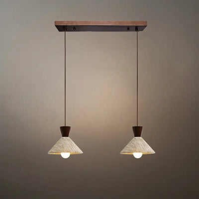 Strata Modern Travertine Pendant Lamp