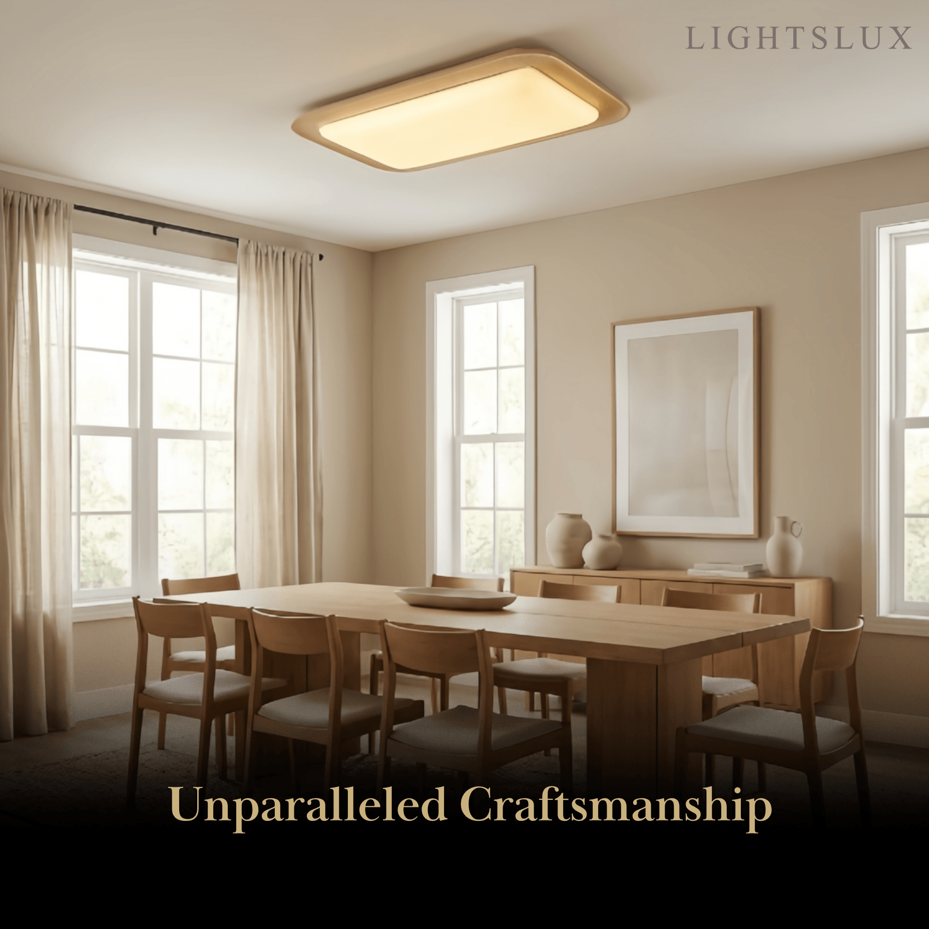 Strata Modern Travertine Ceiling Light – Yellow Stone