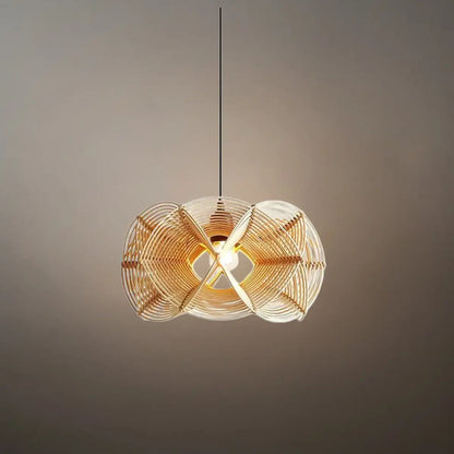 Bamburo Nordic Woven Rattan Pendant Lamp