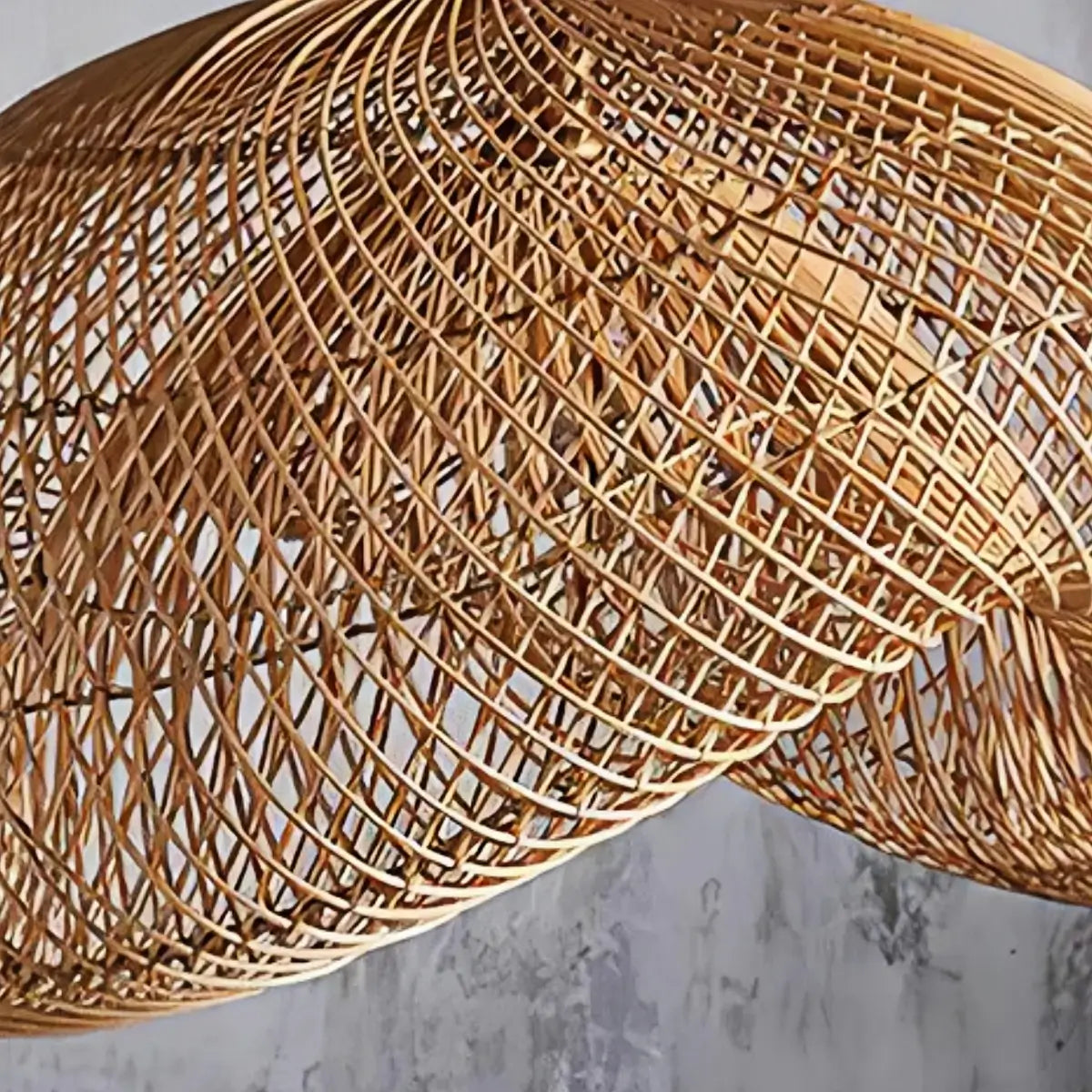 Bamburo Natural Rattan Pendant Light