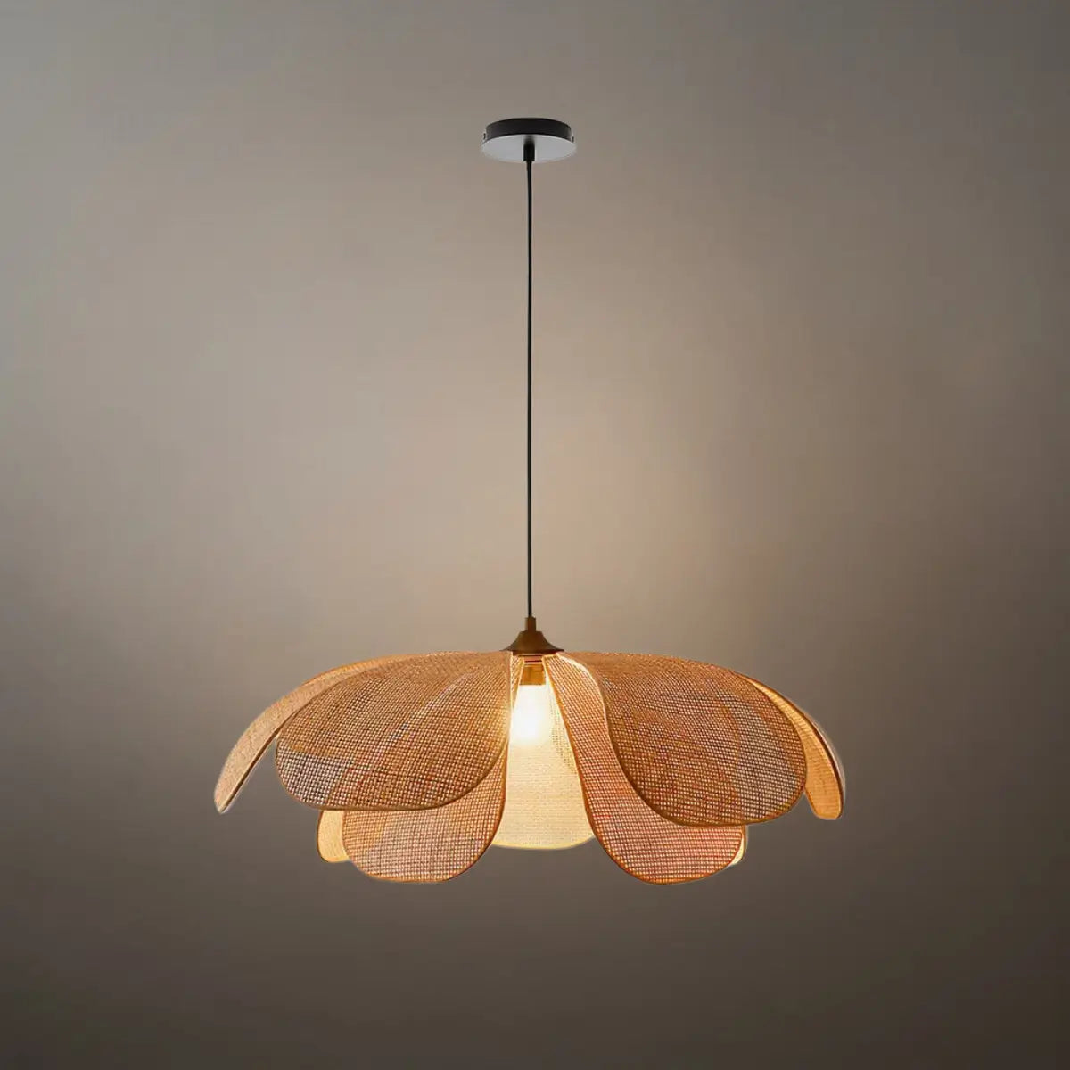 Bamburo Natural Rattan Pendant Light