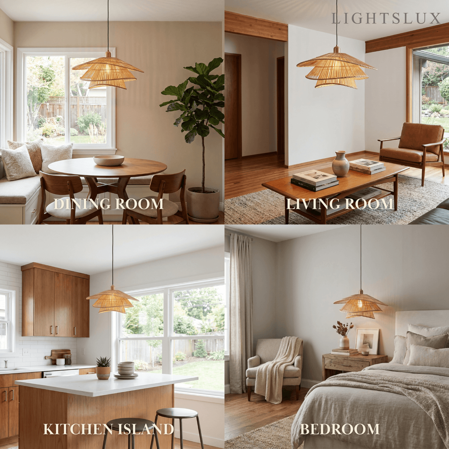 Bamburo Natural Weaver Pendant Lamp