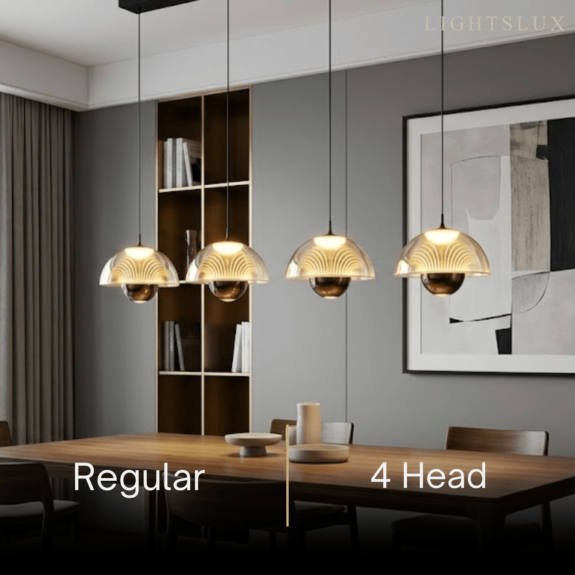 Velora Artistic Pendant Light -- Iron & Aluminum with Acrylic Shade, Pearl Black for Bedroom Dining Room