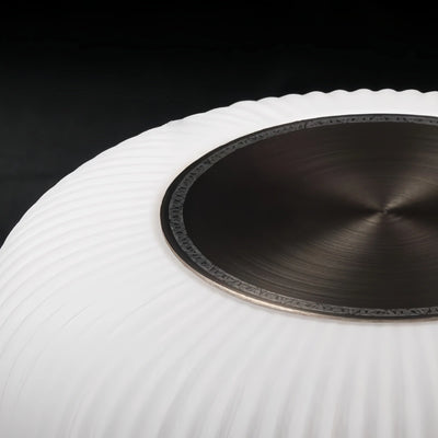 Crema Light Table Lamp -- Metal & Frosted Glass with Touch & Human Induction for Bedroom Living Room
