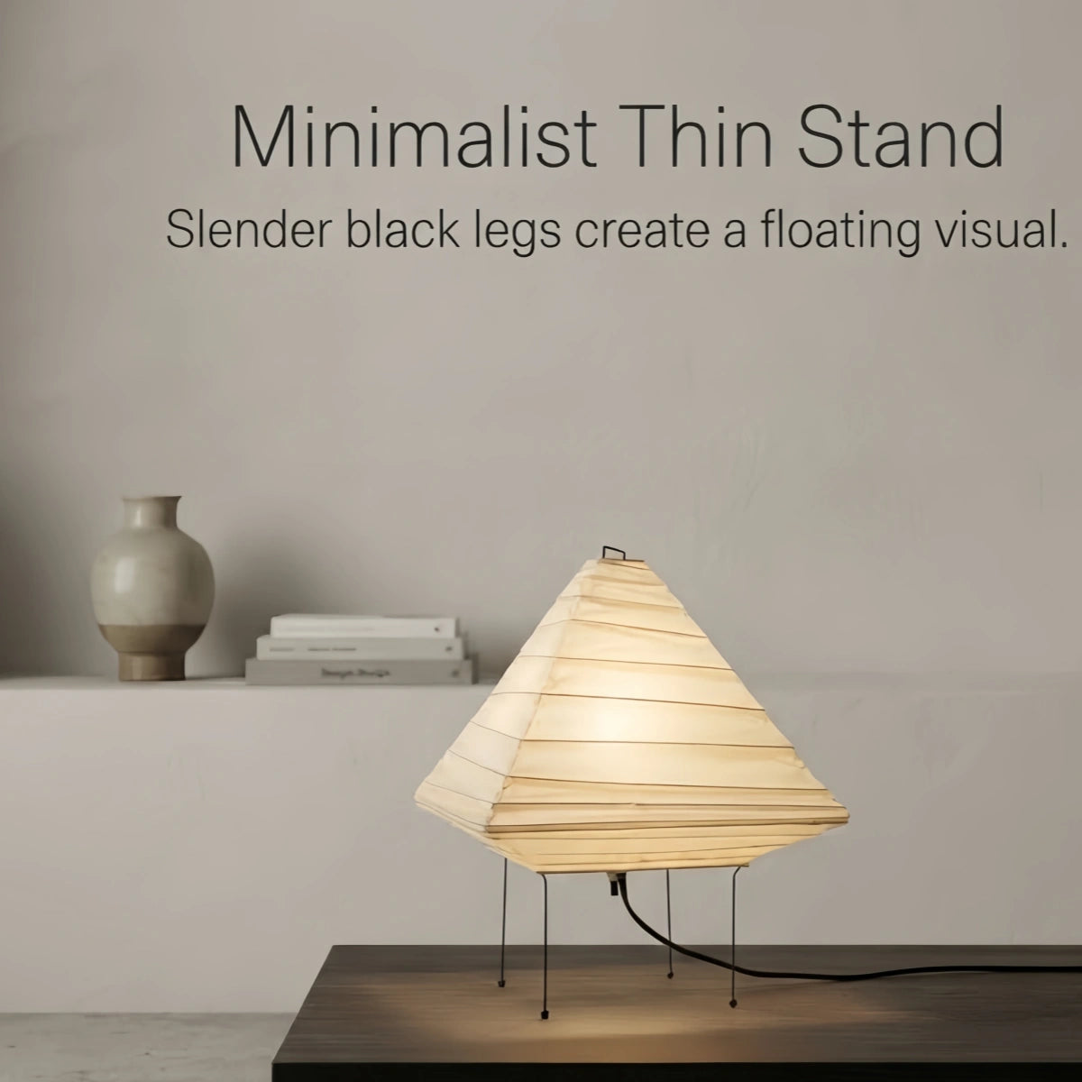 Zenno Japanese Lantern Table Lamp