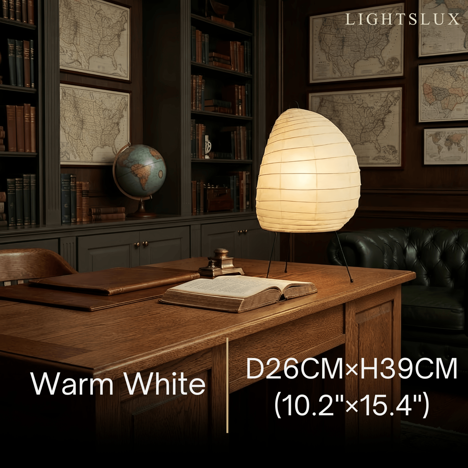 Japanese Table Lamp --  for Bedroom