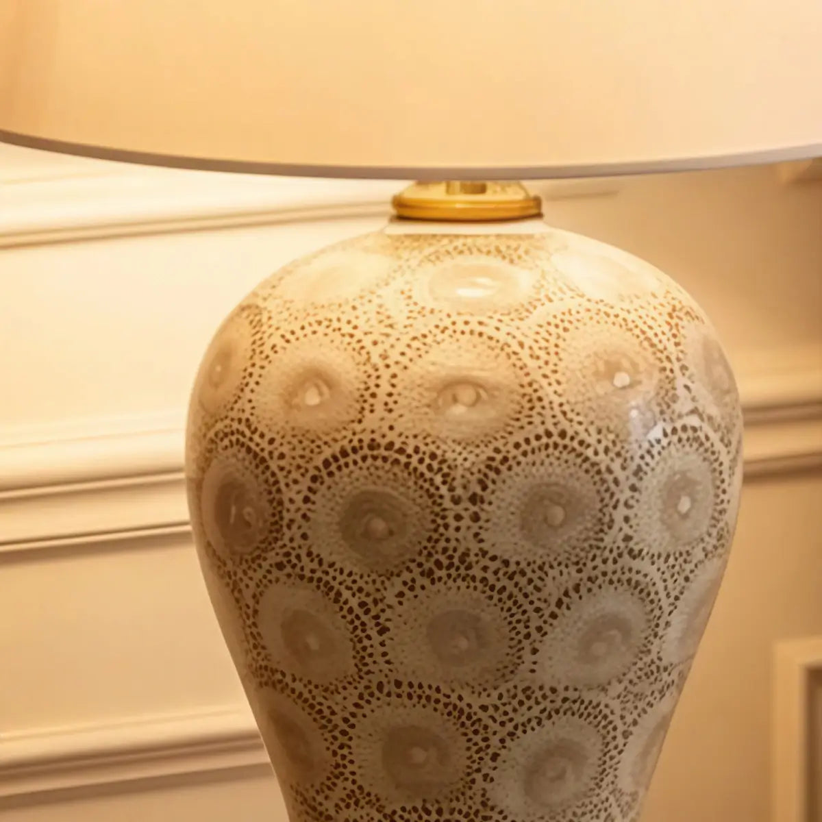 Irondale Vintage Table Lamp--Ceramic  for Dining Room