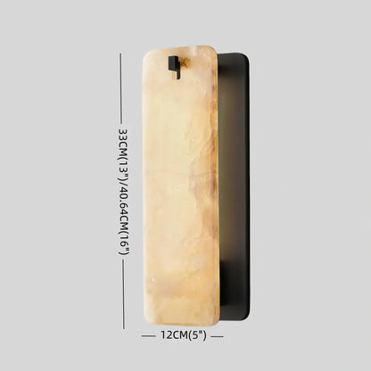 Excelis Luxury Alabaster Wall Sconce Living room/Dining room