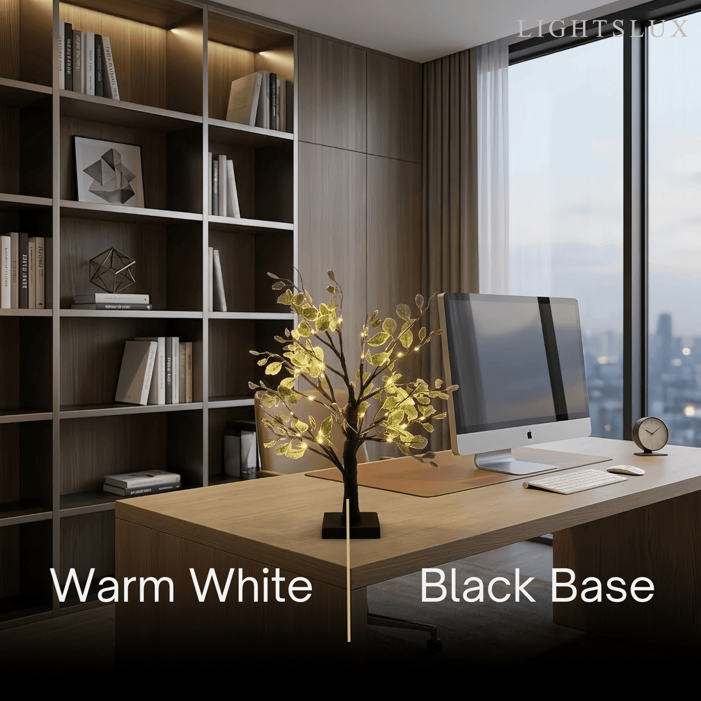 Vivara Contemporary Black Table Lamp