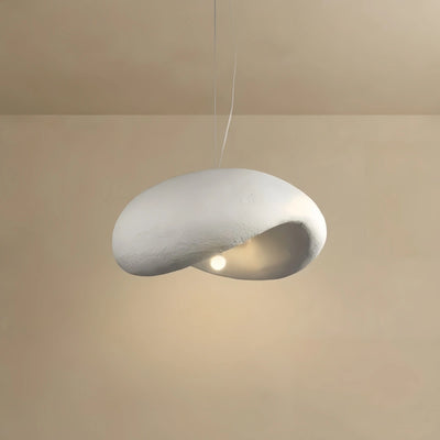 Sandora Modern White Dome Pendant Light – For Dining/Living Room