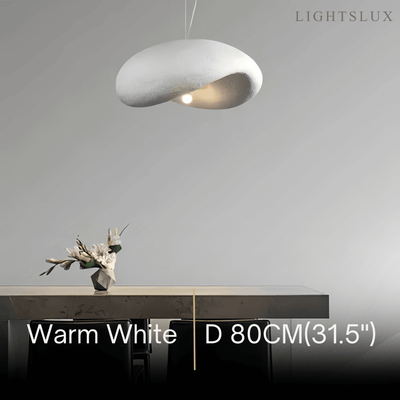 Sandora Modern White Dome Pendant Light