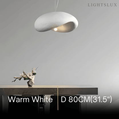 Sandora Modern White Dome Pendant Light