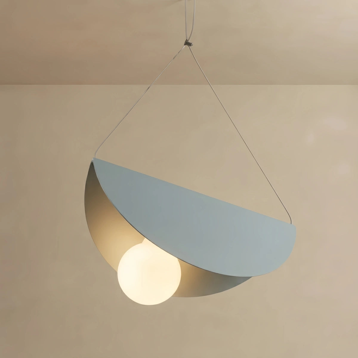 VA015Velora Designer 7-Color Pendant Light - Metal & Glass Uneven Cluster for Dining Room