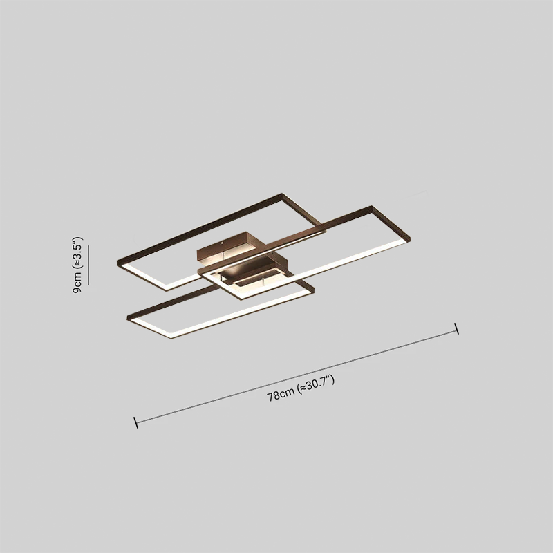 Modern Metal Ceiling Light for Bedroom/Living Room