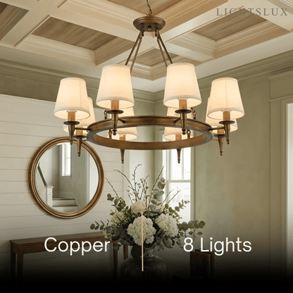Nebula Vintage Black Chandelier