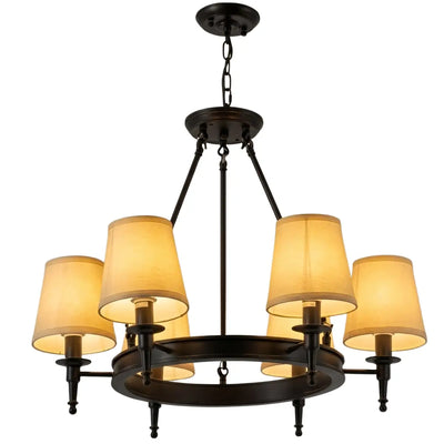 Nebula Vintage Black Chandelier
