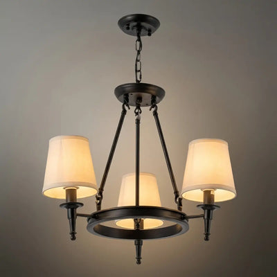 Nebula Vintage Black Chandelier