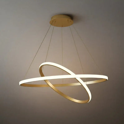 Velora Modern Metal Ring Pendant Light –  Fixture for Living