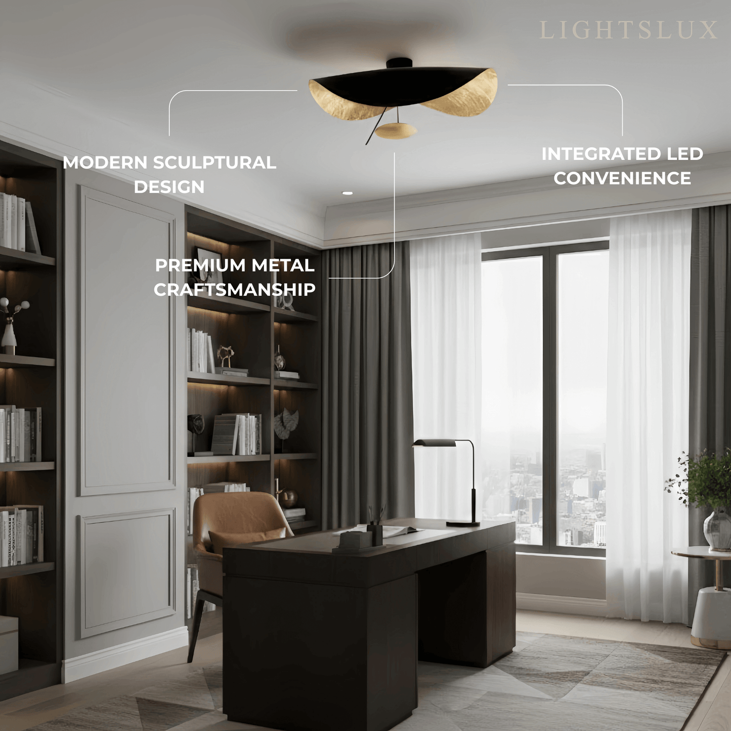 Irondale Modern CeilingLight – Dining Room