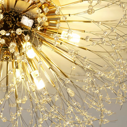 Excelis Art Deco Metal Ceiling Light
