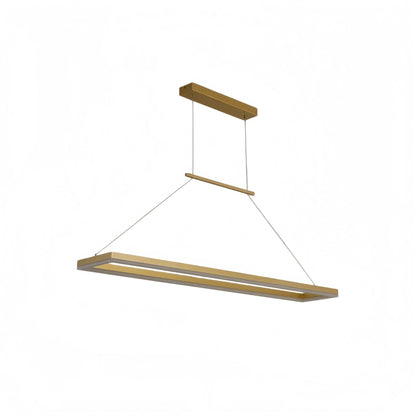 Excelis Luxury Rectangular Pendant Light 