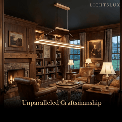 Excelis Luxury Rectangular Pendant Light