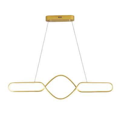 Pendant_Light_Black_Metal_Silica_Gel_Cross_Linear