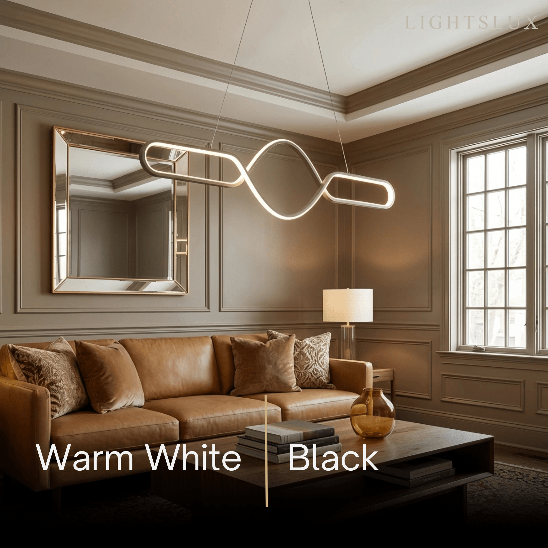 Pendant_Light_Black_Metal_Silica_Gel_Cross_Linear