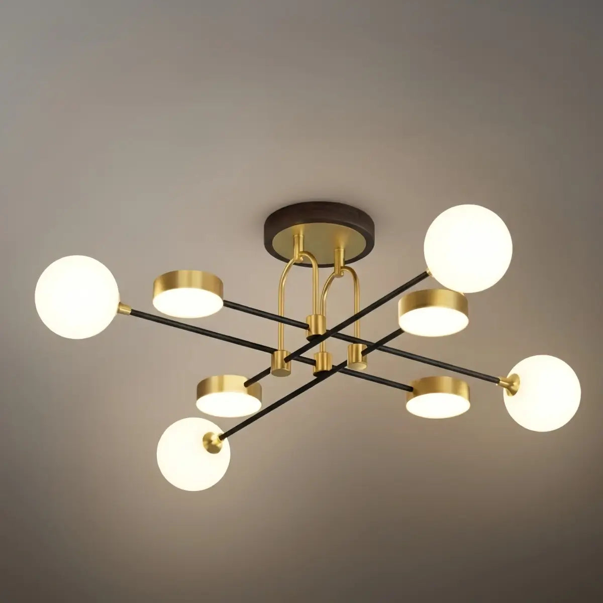 Nebula Modern Gold Chandelier
