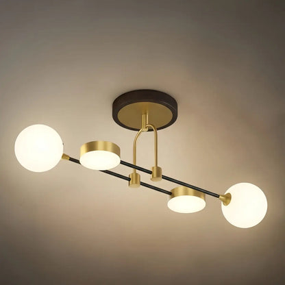 Nebula Modern Gold Chandelier
