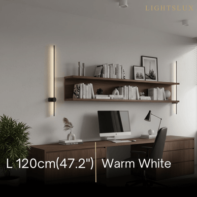 Arcato Minimalist LED Wall Lamp- Linear Light for Bedroom