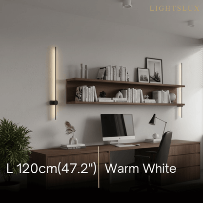 Arcato Minimalist LED Wall Lamp- Linear Light for Bedroom