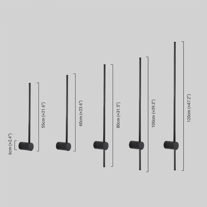 Arcato Minimalist LED Wall Lamp- Linear Light for Bedroom