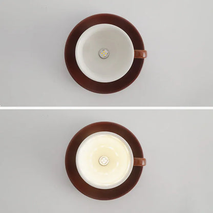 Black Art Deco Ceramic Ceiling Light for Bedroom