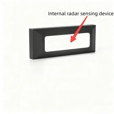  Minimalist Black LED Deck Step Light