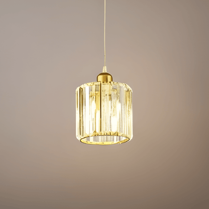 Vetro Nordic LED Pendant Light-Metal/Glass Black/Gold for Dining Room/Living Room