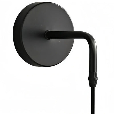 Vetro Mid-Century Wall Lamp -- Amber Glass for Bedroom Living Room